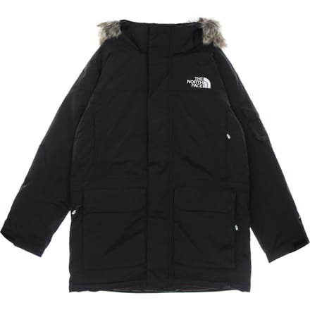 Gerecycled Mcmurdo Jacket Lange herenjas zwart