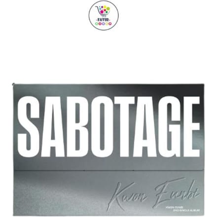 KWON EUNBI - 2e Single Album [SABOTAGE] 1PCS white