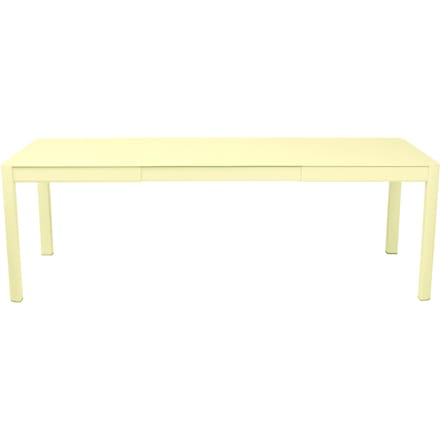 Fermob Ribambelle tafel - A6 citroensorbet - 2 Inlegplaten