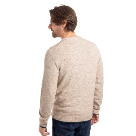 Weird Fish Heren Gorleston Crew Hals Sweatshirt (Ecru)