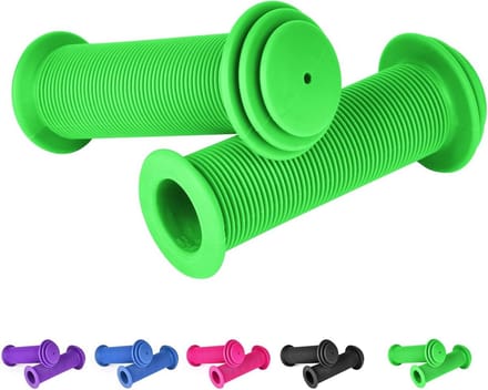 Antislip Fietshandgrepen Kinderen - Comfortabele Rubberen Stuurgrepen voor Fietsen, Steps en Loopfietsen
