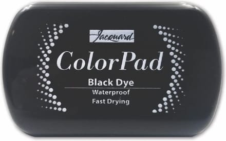 Jacquard ColorPad stempelkussen Black Dye
