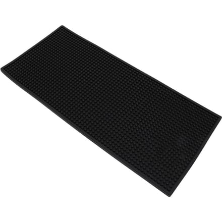 PVC Salon Warmte-isolerende Mat Flexibele Kapperszaak Kniptools Antislip Pad black