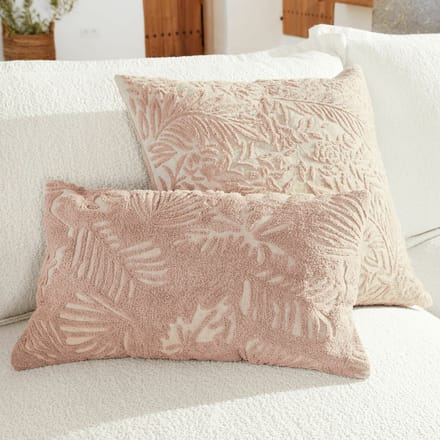 LOBERON Kussenhoes set van 2 Enchanto roze/beige