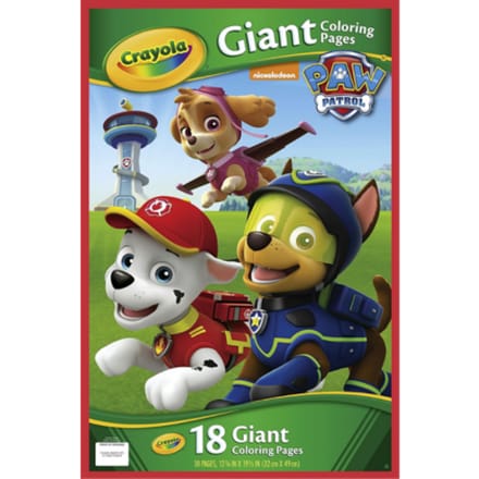 Paw Patrol groot kleurboek met stickers