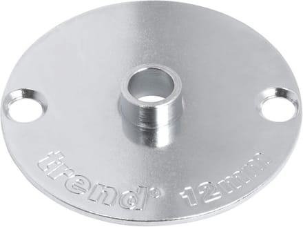 Stalen geleidebus 12 mm voor sjabloonroutering - Euro Style Compatibel