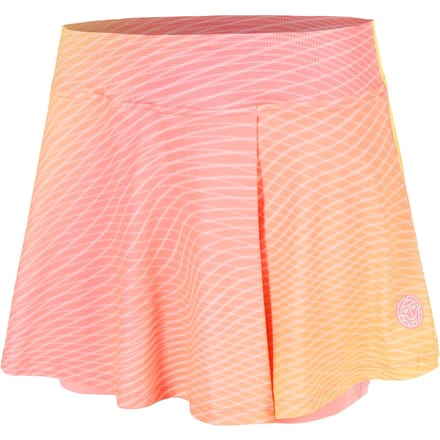 BIDI BADU Out of Control Wavy Rok Meisjes-pink, neongeel