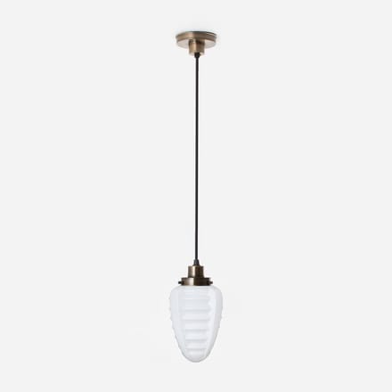 Hanglamp aan snoer Parole 20's Brons - Art Deco Trade