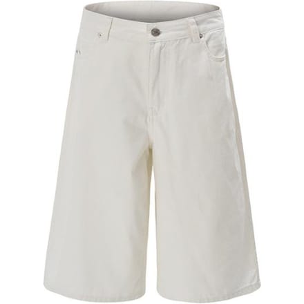 Nieuwe Zomer Originele Embryo Losse Cropped Jeans Heren Rechte Wijde Pijp Casual Shorts 2XL gray