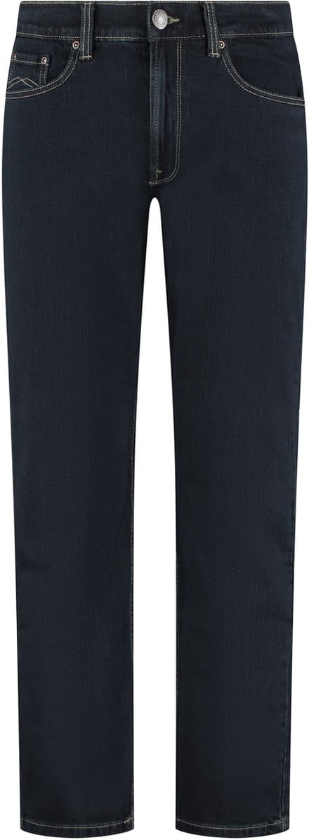 MASKOVICK - Heren Jeans - Regular Fit - Stretch – Blue Black – Clinton – W42 L36