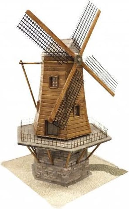 Domenech Bouwpakket Hollandse Stellingmolen - Steen - Vanaf 15 jaar