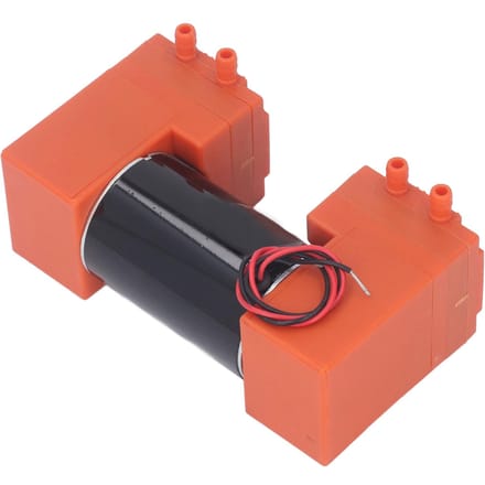 Mini Vacuümpomp 10W 2800RPM Aluminiumlegering Micro Membraanpomp voor Motor Instrument 12V