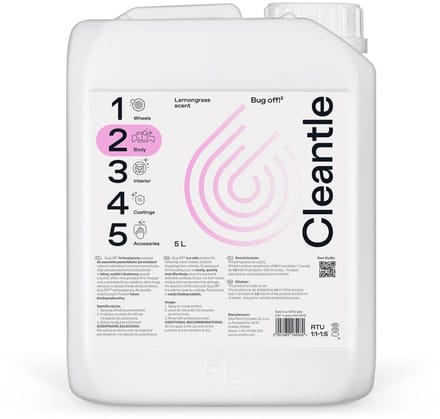 Cleantle - Bug OFF - Insectenverwijderaar Lemongrass scent 5 ltr