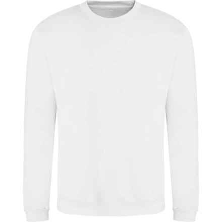 Just Hoods - AWDis Sweat - Arctic White maat M