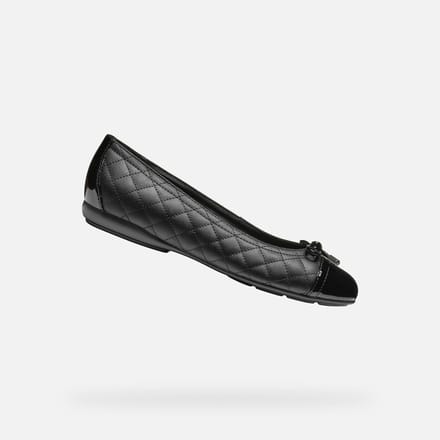 GEOX ANNYTAH DAMES Ballerina's - ZWART