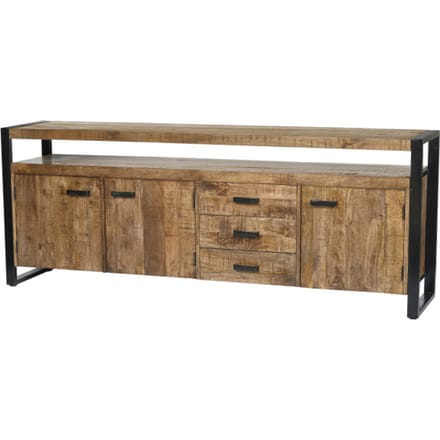 Livingfurn - Dressoir Nairobi 210cm - Mangohout