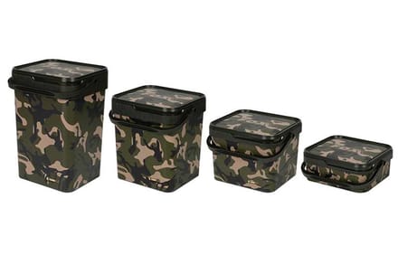 Camo Buckets Fox - Emmer Vissen- Voer Emmer - Emmer Karper-