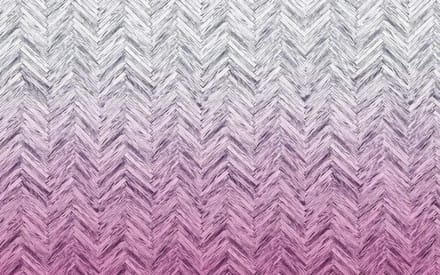 Fotobehang - Herringbone Pink 400x250cm - Vliesbehang