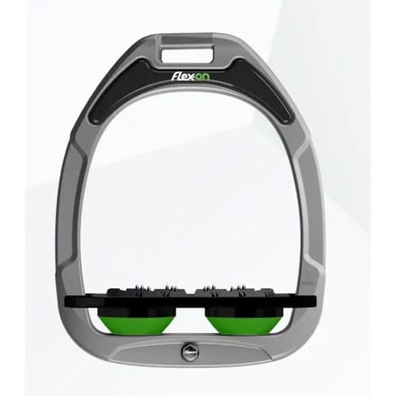 Platte Ultra Grip Aluminium/Zwart/Groen Flex-On Green Composite