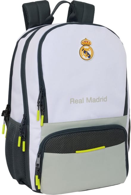 Schoolrugzak Real Madrid C.F. Wit 30 x 42 x 17 cm