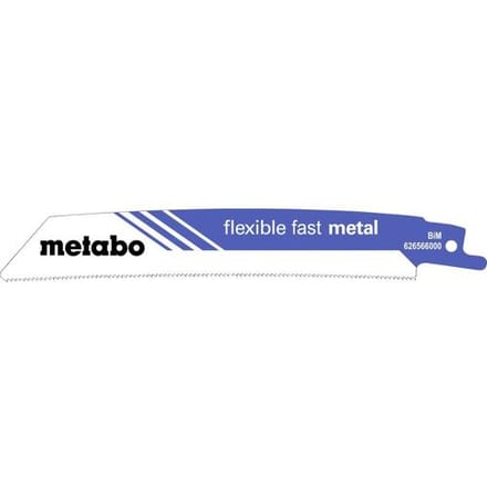 Metabo 626566000 Reciprozaagblad Flexible Fast Metal Zaagbladlengte 150 mm 5 stuk(s)