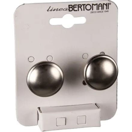 Bertomani Meubelknop - Zamak - Vernikkeld - Rond - 30mm - Set Van 2