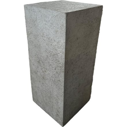PTMD - Bloemenzuil Laina - Wit - 35x35x80cm