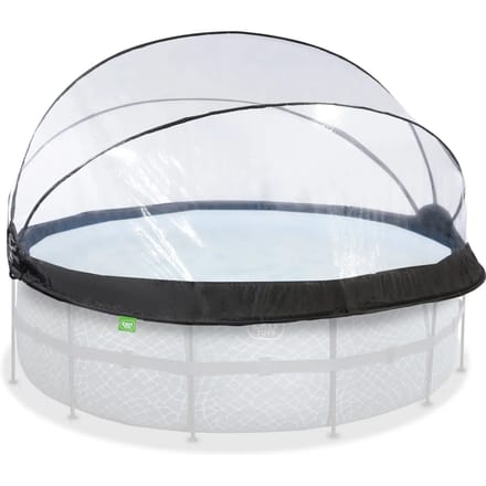 EXIT Zwembad Overkapping ECO ø488cm - Zwembad Dome - Universeel - Zwembad Accessoire - Weerbestendig
