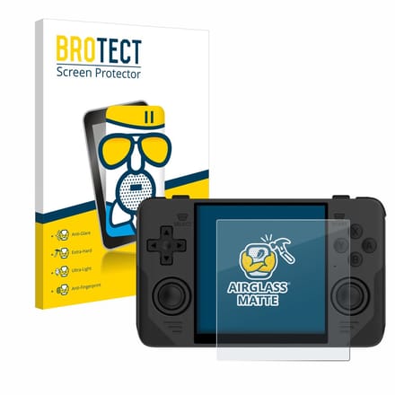 BROTECT - Screenprotector voor Powkiddy RGB30 - Folie Beschermfolie Beschermglas matte