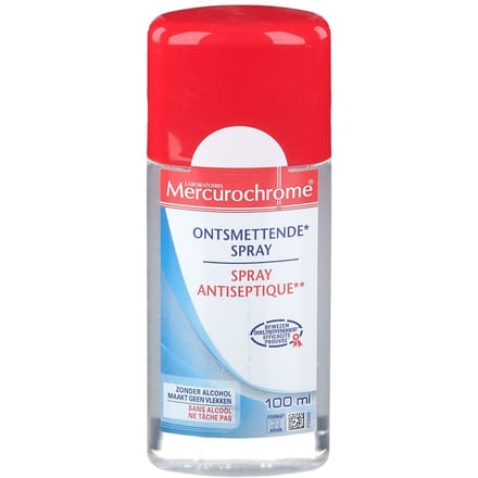 Mercurochrome Spray Ontsmettend 100ml