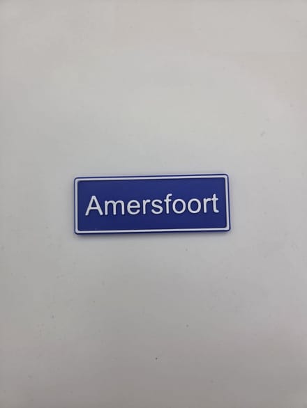 Koelkast Magneet plaatsnaam 8 X 3 CM Amersfoort