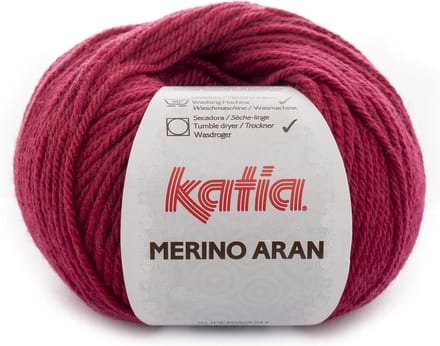 Katia Merino Aran - 71 wijnrood - Merinogaren