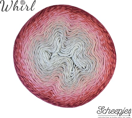 Scheepjes Whirl 1000m - Slice 'O' Cherry Pie