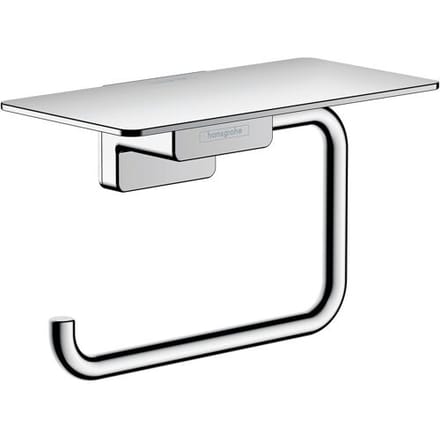 Hansgrohe AddStoris paper roll holder with tray 41772000