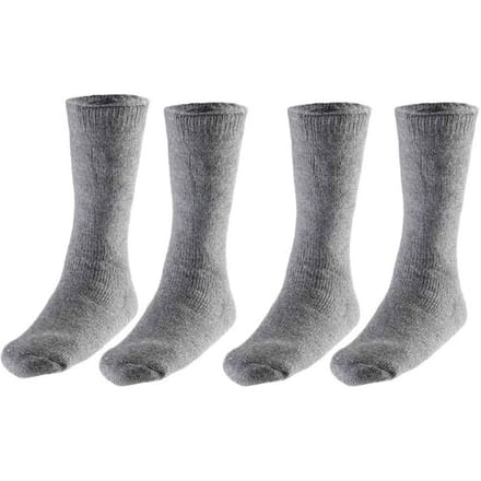 Heatkeeper Heren Thermo Sokken - 4 paar - Medium Grey - Maat 41/46
