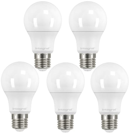 5 Pack - E27 Led Bol Lamp A60 - 7W -806 Lm - 2700K Warm Wit - Non Dimmable