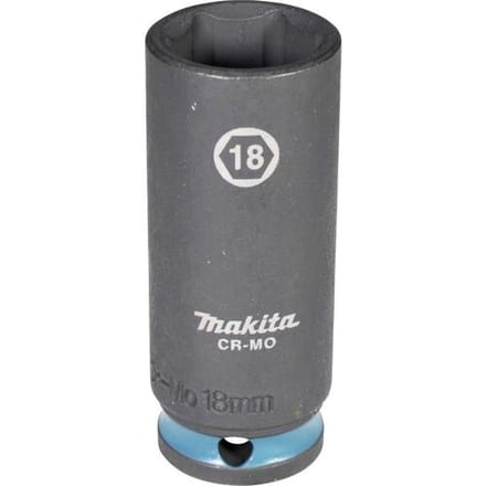Makita E-16352 Impact Black Krachtdop 3/8 | 18 x 63 mm