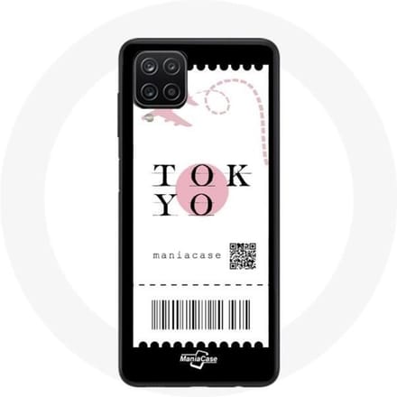Samsung Galaxy A12 hoesje Tokyo vliegticket