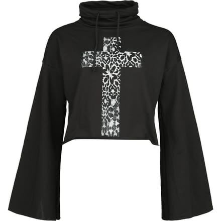 Outer Vision - Gothic Sweatshirts - Gallow - M tot XXL - voor Vrouwen - zwart