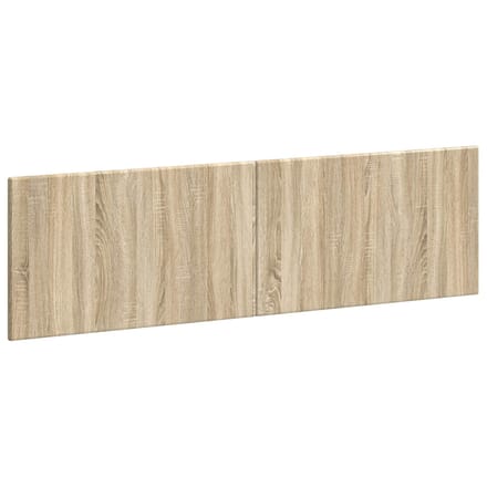 vidaXL - Wandgemonteerd - Hoofdbord - BREDA - Sonoma - Eiken - Bewerkt - hout