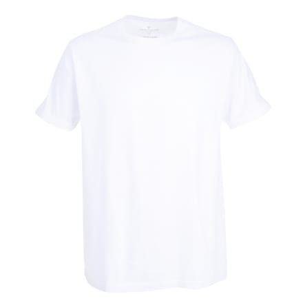 TOM TAILOR - Ohio - Heren Ondershirt met ronde hals - 2-pack - Wit