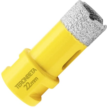 Diamantboor M14 voor Tegels, Marmer en Graniet (22mm) - Vacuüm Gesoldeerd