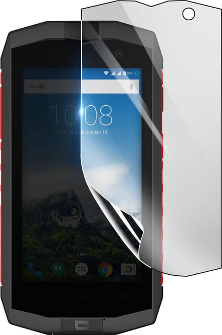 3mk, Geschikt voor Crosscall Trekker M1 Core, Schokbestendige Hydrogel Screenprotector, Transparant