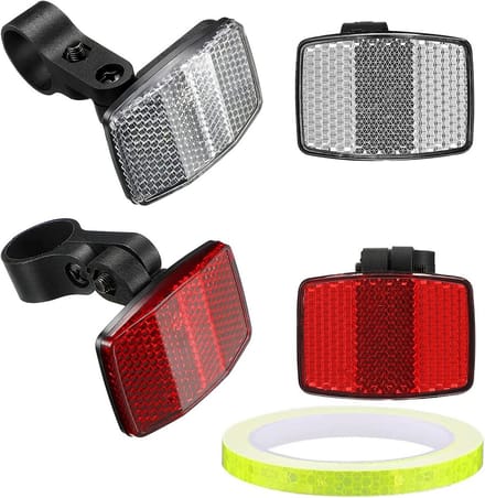 Solidchoice - Set van 4 Fietsreflectoren voor Veiligheid