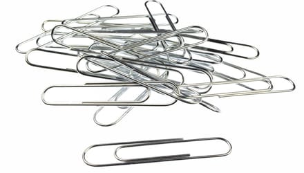 Kangaro paperclips - 50 mm - verzinkt - 40 stuks