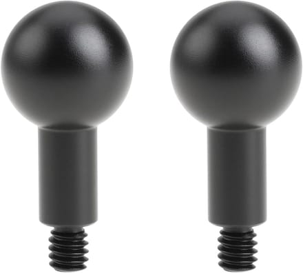 Adapter Mount - Kogelkop Mount - Camera Positionering - Standaard 1/4-20 Schroefdraad - 20x42mm - Zwart