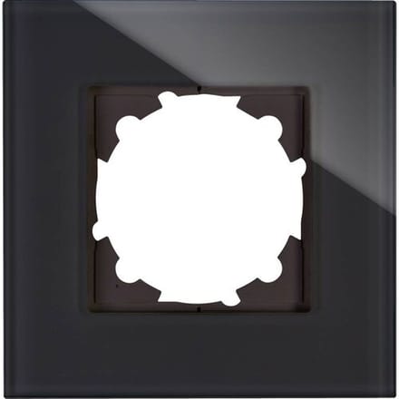 Kopp 405305001 Afdekking Frame 1-voudig HK 07, Athenis Antraciet (glanzend) 1 stuk(s)