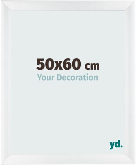 Your Decoration - Fotolijst 50x60 cm - MDF - Wit Hoogglans - Pisa
