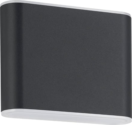 EGLO Grutti Wandlamp Buiten - LED - 11,5 cm - Antraciet - Instelbaar wit licht