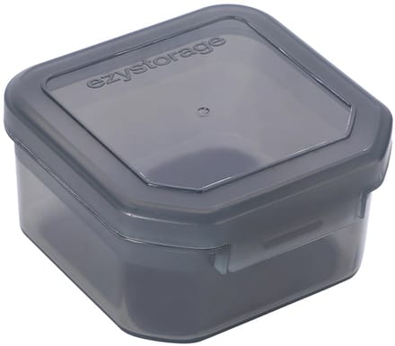 Ezystorage opbergbakje heavy duty - Grijs - Stapelbaar | Met deksel | Waterdicht | Heavy Duty
